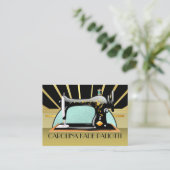 Naaigoedvormer Visitekaartje Contactkaartje (Staand voorkant)