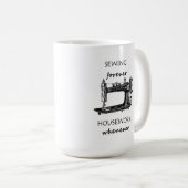 Naaigoedwerk bij de Mok van koffie (Voorkant rechts)