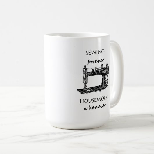 Naaigoedwerk bij de Mok van koffie (Voorkant rechts)