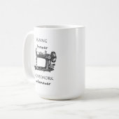 Naaigoedwerk bij de Mok van koffie (Voorkant links)