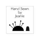 Naaigoedwerk en schroefrubberstempel rubberstempel (Afrduk)