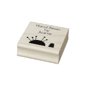 Naaigoedwerk en schroefrubberstempel rubberstempel (Stempel)
