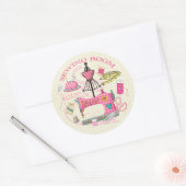 Naaigoelkampen Ronde Sticker (Envelop)