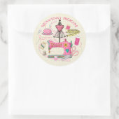 Naaigoelkampen Ronde Sticker (Tas)