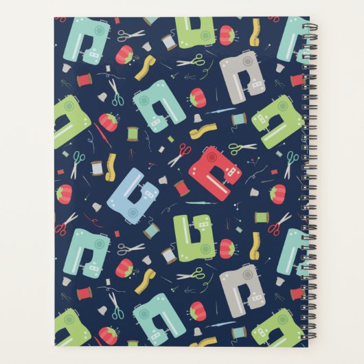 Naaigoermachine Naadbestendigheidspatroon Planner (Achterkant)