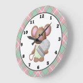 Naaigoestel cartoon grote klok (Hoek)