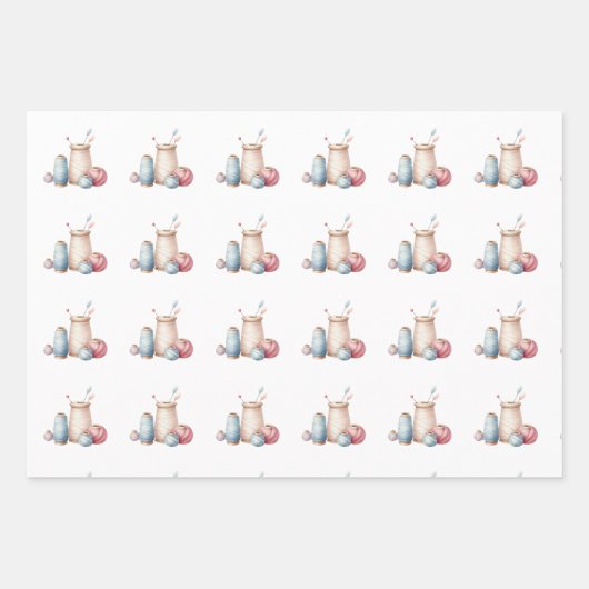 Naaigouten Inpakpapier Vel (Voorkant)