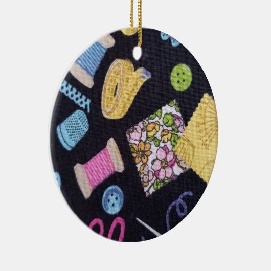 Naaigouten Keramisch Ornament (Rechts)