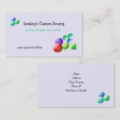 Naaigouten Visitekaartje (Voorkant / Achterkant)