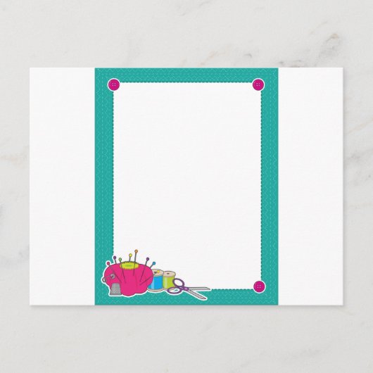 Naaigrens Briefkaart (Voorkant)