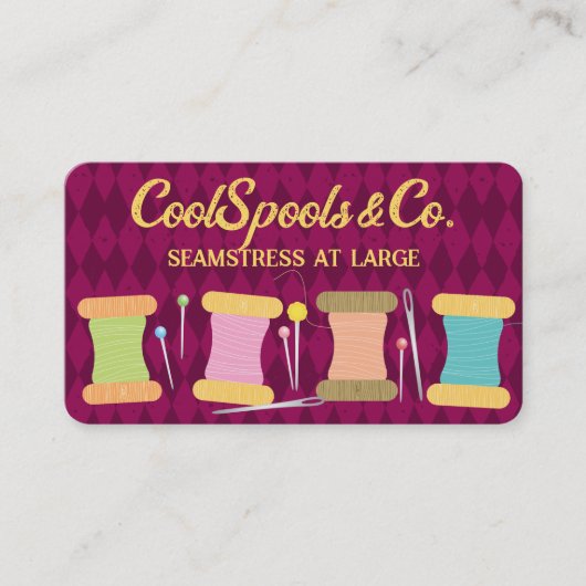 Naaigroeipennaalden naaddruk visitekaartje (Voorkant)