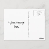 Naaigronden, naalden en draden briefkaart (Achterkant)