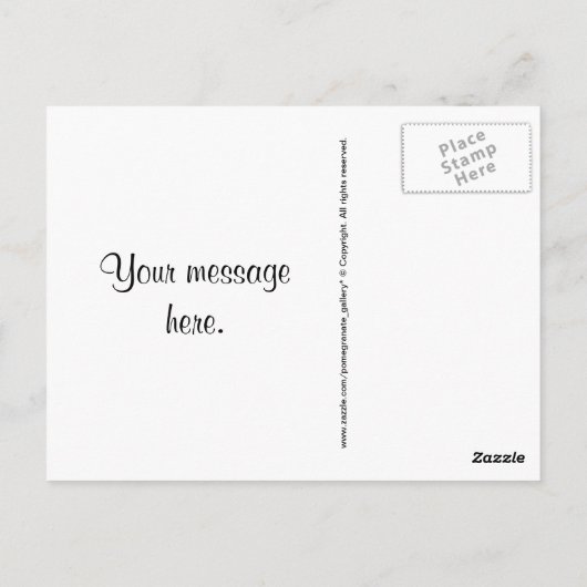 Naaigronden, naalden en draden briefkaart (Achterkant)