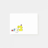 Naaigrootte notities post-it® notes (Voorkant)