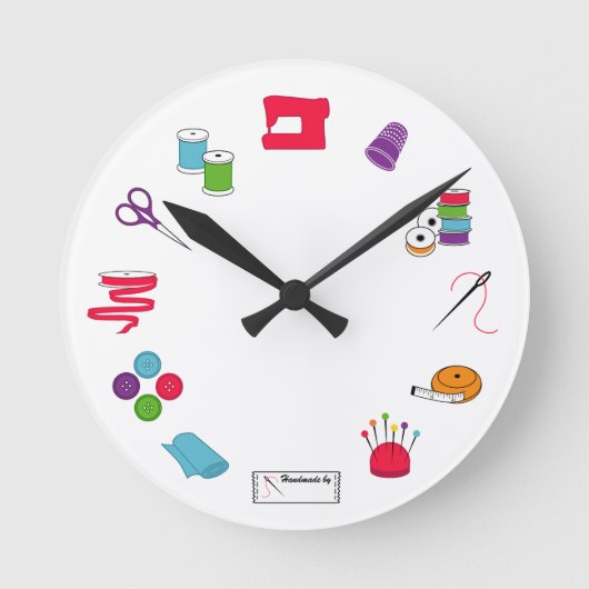 Naaiguurklok Ronde Klok (Voorkant)