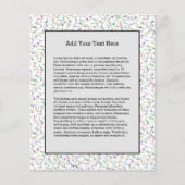 Naaiguurspelden White Dressmaker Seamstress Tailor Flyer (Voorkant)