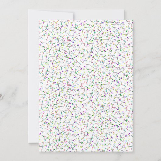 Naaiguurspelden White Dressmaker Seamstress Tailor Save The Date (Achterkant)