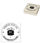 naaihandgemaakt met liefde, rubberstempel (Gestempeld)