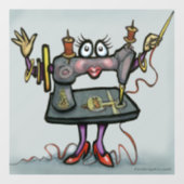Naaijt Kleefmiddel voor Raam Raamsticker (Vel)