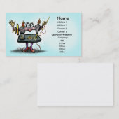 Naaikaart Visitekaartje (Voorkant / Achterkant)