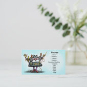 Naaikaart Visitekaartje (Staand voorkant)