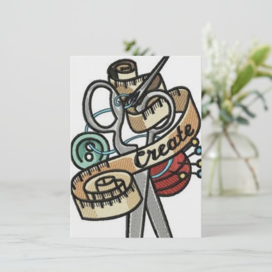 Naaikaarten voor peuters (Staand voorkant)