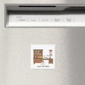 Naaikamer 1 (gepersonaliseerd) magneet (Insitu (Vaatwasser))