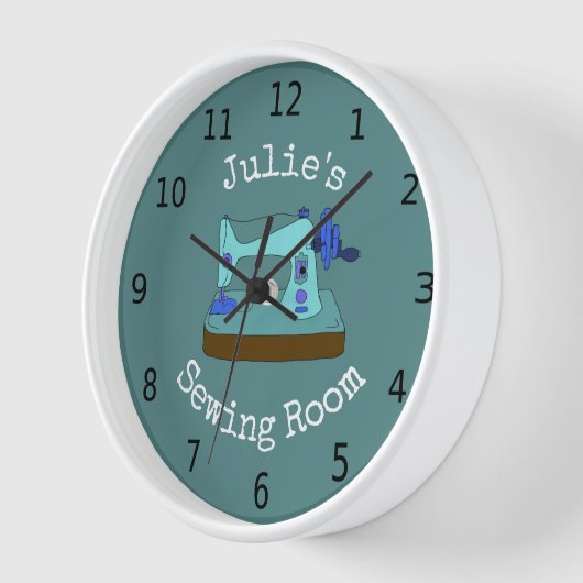 Naaikamer, , jouw naam, op schemerig blauw (Hoek)