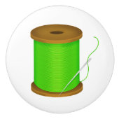 Naaikamer keramische knop - SRF (Voorkant)