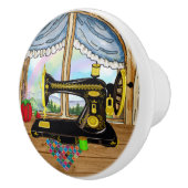 Naaikamer keramische knop - SRF (Rechts)