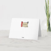 Naaikit Happy Birthday Kaart (Achterkant)