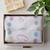 naaiknop voor witte verjaardag tissuepapier (Geschenk)