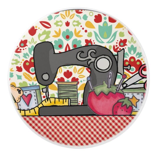  naaimachine & ambachtelijke Accessoires Keramische Knop (Voorkant)