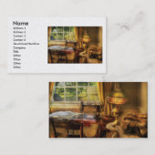 Naaimachine - Binnenlandse naaimachine, naam... Visitekaartje (Voorkant / Achterkant)