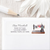  naaimachine Boho Floral Bouquet Etiket (Insitu)