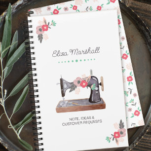 naaimachine Boho Floral Bouquet Notitieboek