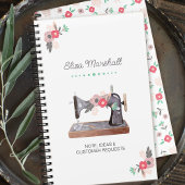  naaimachine Boho Floral Bouquet Notitieboek