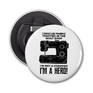 naaimachine button flesopener