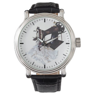 naaimachine Circa 1900 Horloge
