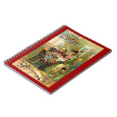 naaimachine "De eerste les" Vintage Notitieboek (Linkerzijde)