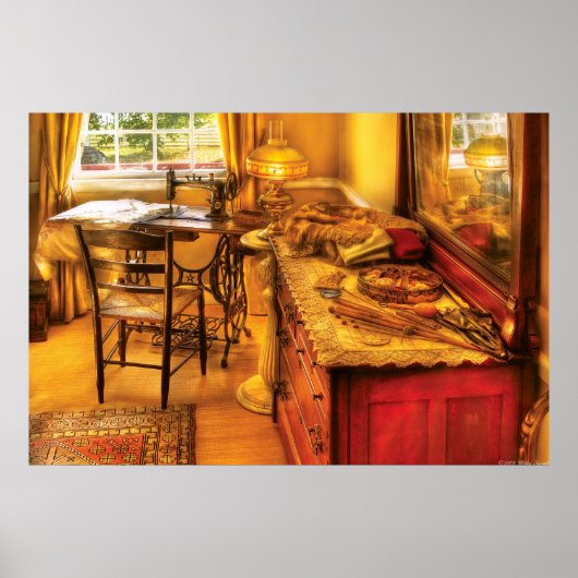 naaimachine - de naaigaruimte poster (Voorkant)