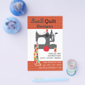  naaimachine die textielkunstenaar kantelt flyer (Enkel)