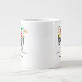 Naaimachine Dressmaker Black White Grote Koffiekop (Voorkant)