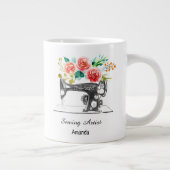 Naaimachine Dressmaker Black White Grote Koffiekop (Rechts)