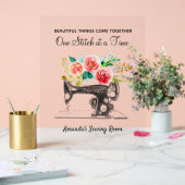 Naaimachine Dressmaker Crafter Quote Acryl Bord (Huwelijk)