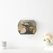 Naaimachine en drukker ronde klok (Huis)