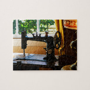 naaimachine en lamp legpuzzel