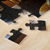 naaimachine en lamp legpuzzel (Zijkant)