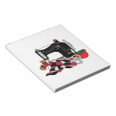 naaimachine en watten notitieblok (Schuin)