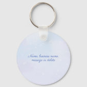 Naaimachine Funny Blue Sleutelhanger (Achterkant)